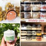 12 Pack Small Plastic Containers with Lids and Jars