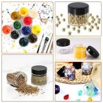 12 Pack Small Plastic Containers with Lids and Jars