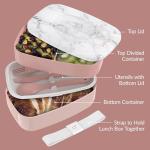 Bentgo Classic 3-Compartment Bento Box - Blush Marble