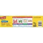 Glad Gallon Zipper Freezer Storage Bags, 4 Pack