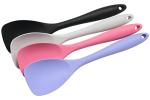 Chef Craft 11.5-Inch Silicone Spoon Spatula, Black