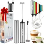 Portable Rechargeable Milk Frother with USB Cable