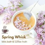 Portable Rechargeable Milk Frother with USB Cable