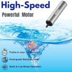 Portable Rechargeable Milk Frother with USB Cable