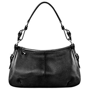 S-ZONE Women's Leather Hobo Shoulder Bag