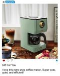 Amaste Retro Drip Coffee Maker with Glass Pot