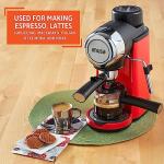 Imusa 4-Cup Espresso and Cappuccino Maker, Red