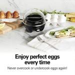 Hamilton Beach 3-in-1 Electric Egg Cooker, Black