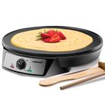 Chefman 12" Electric Crepe Maker & Griddle
