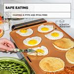 CRUX Nonstick Electric Griddle for Breakfast and More