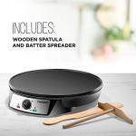Chefman 12" Electric Crepe Maker & Griddle