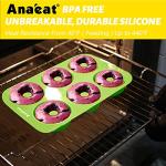Anea 2-Pack Non-Stick Silicone Donut Pans