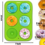 Anea 2-Pack Non-Stick Silicone Donut Pans