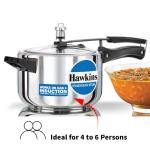 Hawkins 4L Stainless Steel Pressure Cooker