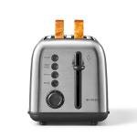 BUYDEEM DT620 Retro Stainless Steel 2-Slice Toaster