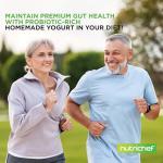 Nutrichef 17 Cup Automatic Yogurt Maker with Cups