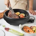 Aroma 3-Quart 3-in-1 Super Pot, Black