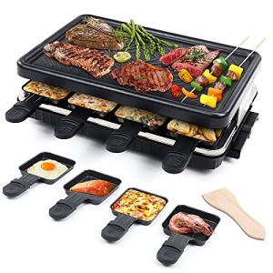 Fajiabao Smokeless Indoor BBQ Grill with Cheese Pans