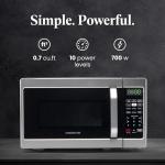 Farberware 700W Countertop Microwave with Child Lock