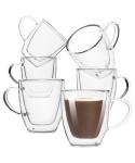 Set of 6 Double Wall Espresso Cups