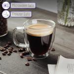 Set of 6 Double Wall Espresso Cups