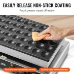 VEVOR 110V Mini Electric Pancake and Waffle Maker