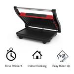 Panini Press and Sandwich Maker with Nonstick Plates