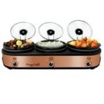 Megachef Triple Slow Cooker and Buffet Server