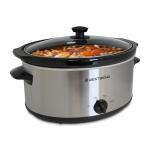 West Bend 6-Quart Manual Slow Cooker with Lid