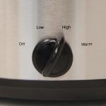 West Bend 6-Quart Manual Slow Cooker with Lid