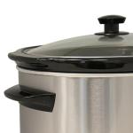 West Bend 6-Quart Manual Slow Cooker with Lid