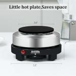 Artilife 500W Compact Mini Hot Plate
