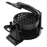 BLACK+DECKER Rotating Waffle Maker in Black
