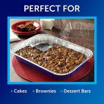 Reynolds Kitchens Blue Aluminum Pans with Lids - 2 Count