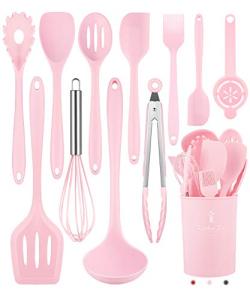 12-Piece Silicone Cooking Utensils Set