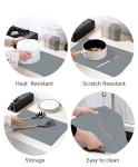 Emolife Non-Slip Heat Resistant Silicone Kitchen Mat