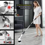 Cordless Electric Spin Scrubber with 8 Brush Heads