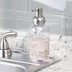 mDesign Refillable Soap Dispenser Pump Bottle - 2 Pack