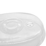 Oval 1-Tier Microwave Steamer for Home Kitchen