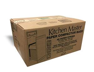 Pre-Cuffed Compactor Bags - 48 Count