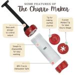 Churro Maker Kit with Adjustable Piping Tip