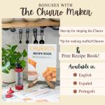 Churro Maker Kit with Adjustable Piping Tip