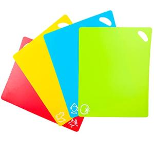 Kimmoker Flexible Cutting Boards Set - 4 Mats