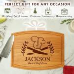 Personalized Engraved Wood BBQ Cutting Board