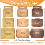 Personalized Engraved Wood BBQ Cutting Board