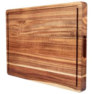 20-Inch Reversible Acacia Wood Cutting Board