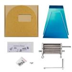 FERRODAY 2-Roller Stainless Steel Grain Mill