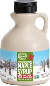 Pure Vermont Maple Syrup, Grade A, 16 Fl Oz