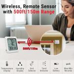 ThermoPro TP60 Wireless Temperature and Humidity Monitor