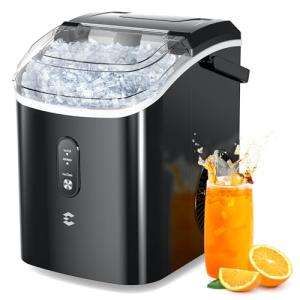 EASYERA Countertop Nugget Ice Maker - 33LBS Daily